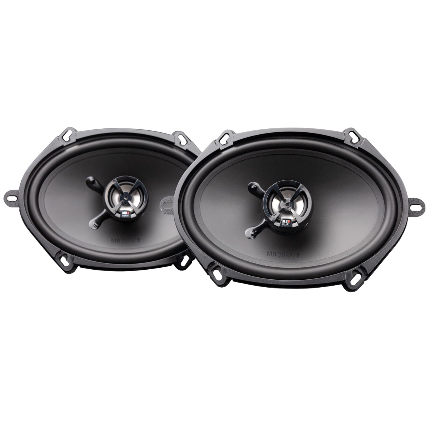 MB Quart MBQ-DK2-168 Discus 5x7 and 6x8" 2-Way Coaxial Car Speakers