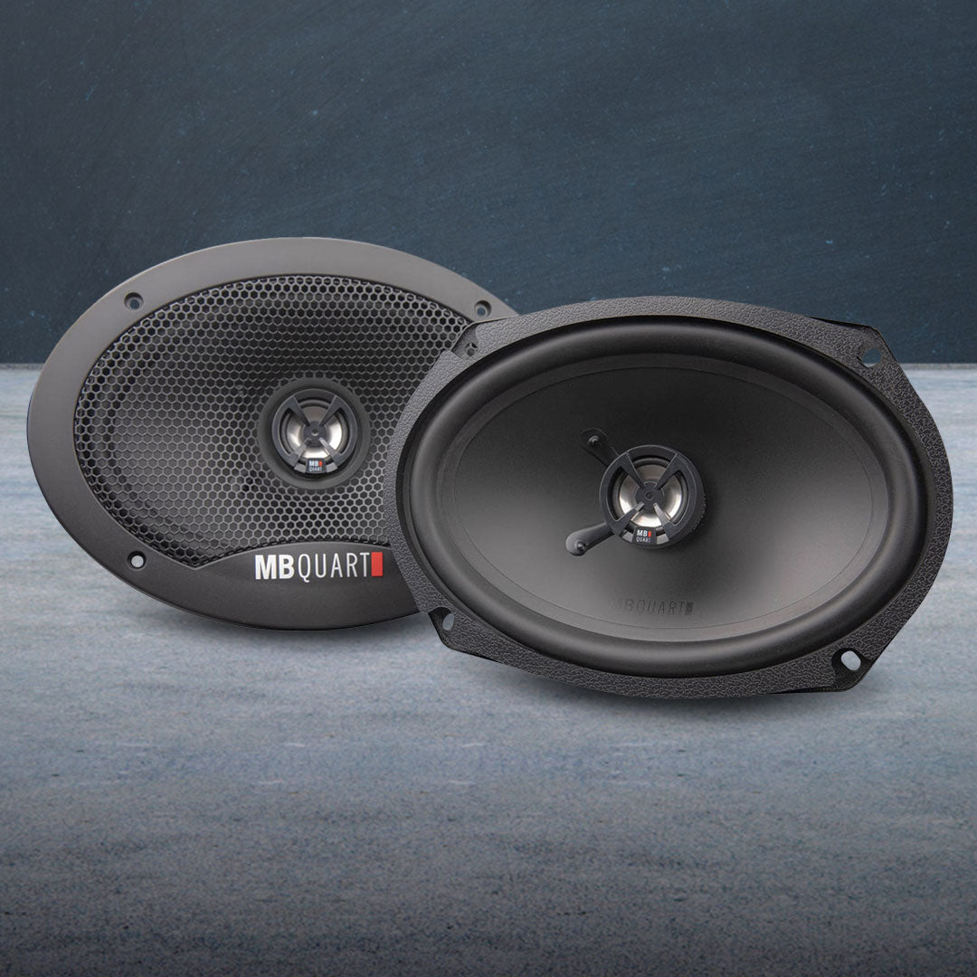 MB Quart MBQ-DK2-169 | 6 x 9 inch Coaxial Car Speakers | Discus 2-Way