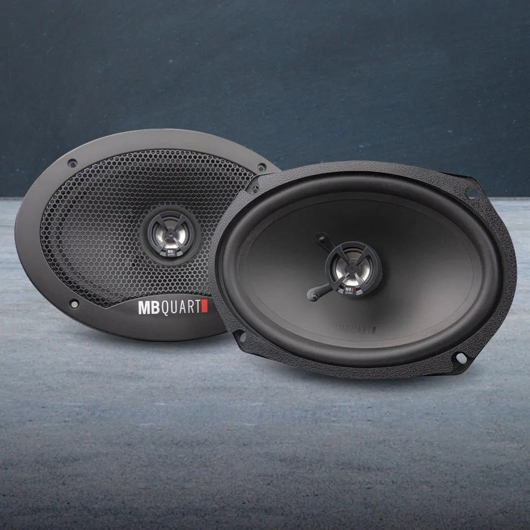 MB Quart MBQ-DK2-169 | 6 x 9 inch Coaxial Car Speakers | Discus 2-Way