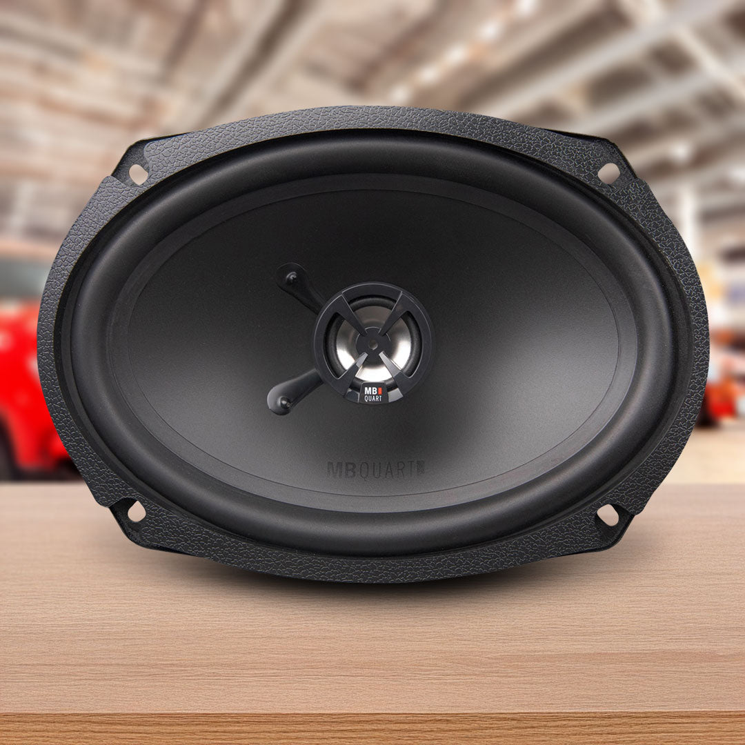MB Quart MBQ-DK2-169 | 6 x 9 inch Coaxial Car Speakers | Discus 2-Way