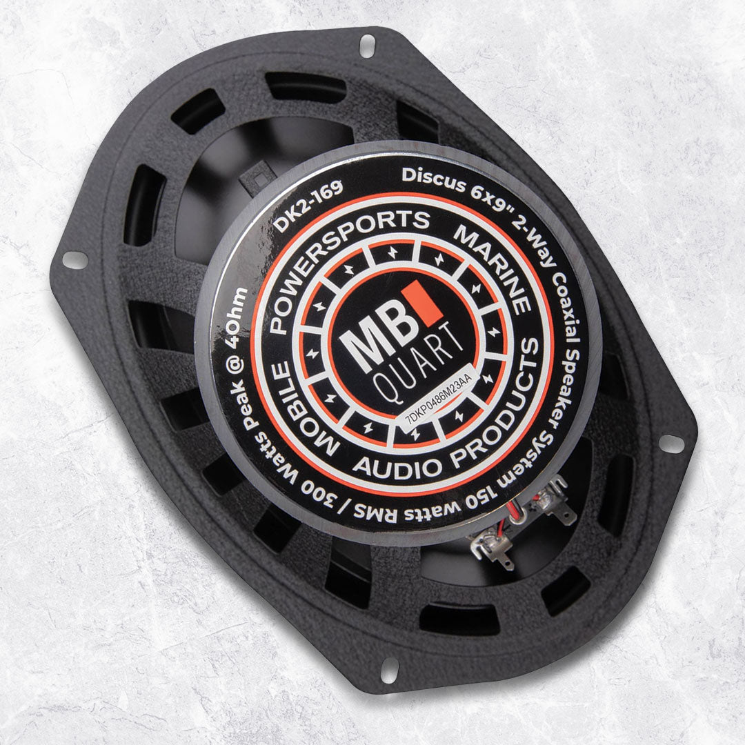 MB Quart MBQ-DK2-169 | 6 x 9 inch Coaxial Car Speakers | Discus 2-Way