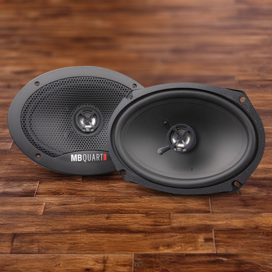 MB Quart MBQ-DK2-169 | 6 x 9 inch Coaxial Car Speakers | Discus 2-Way