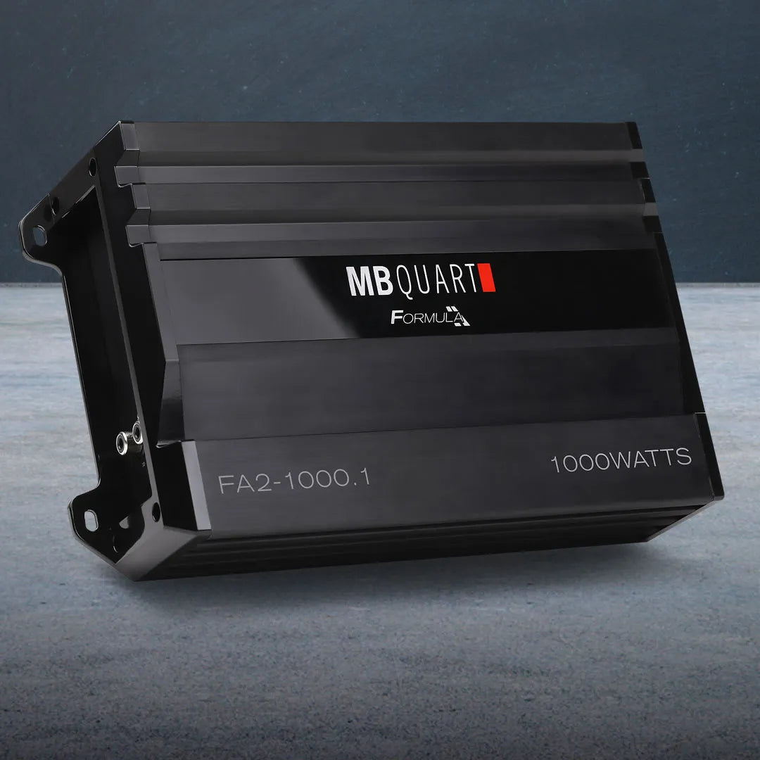 MB Quart MBQ-FA2-1000.1 | 1000 watt Amplifier | Formula Series
