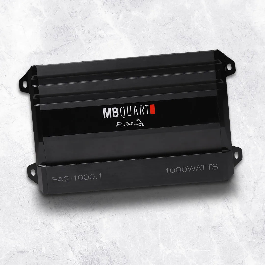 MB Quart MBQ-FA2-1000.1 | 1000 watt Amplifier | Formula Series