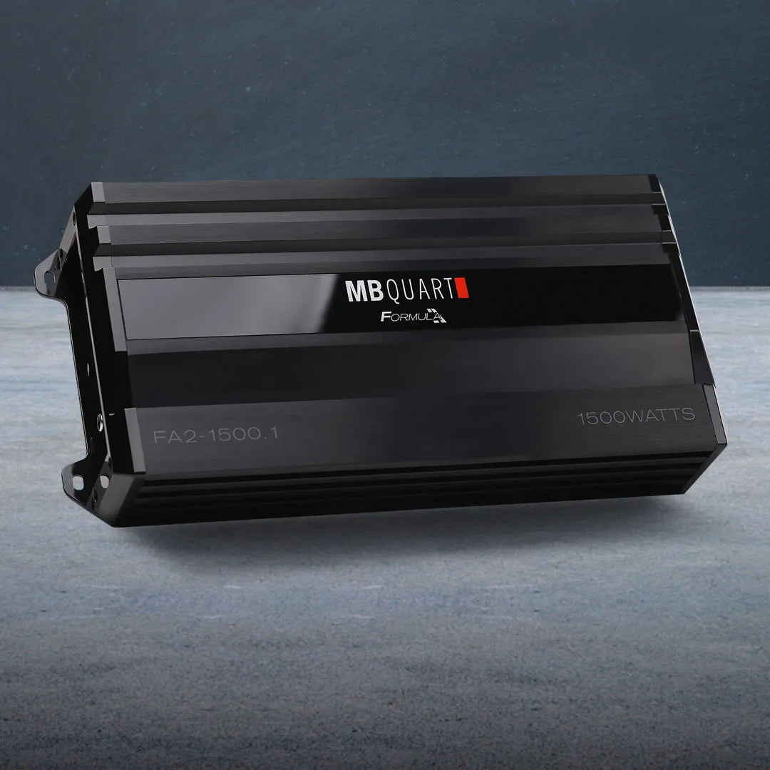 MB Quart MBQ-FA2-1500.1 | 1500 watt Amplifier | Formula Series