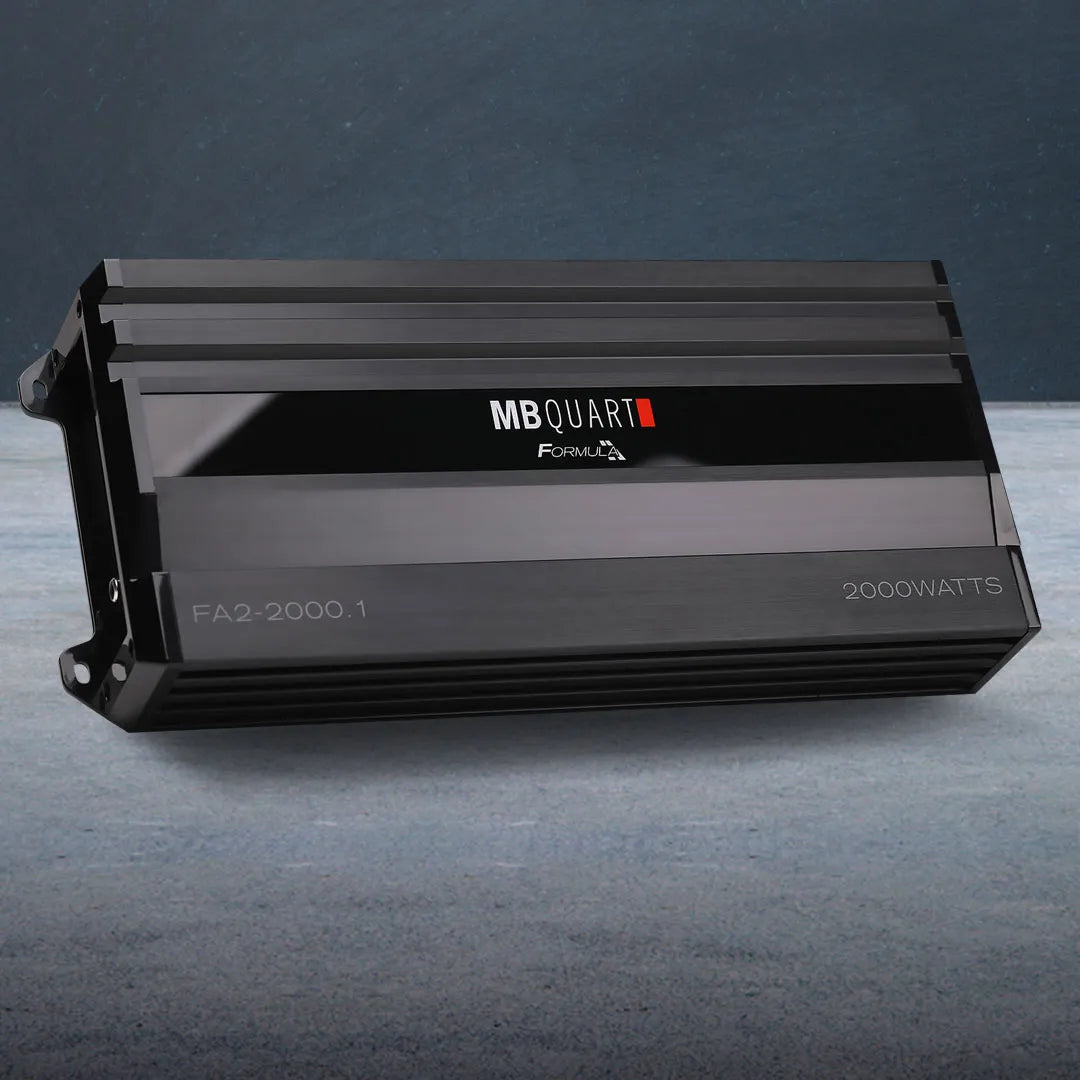 MB Quart MBQ-FA2-2000.1 | 2000 watt Amplifier | Formula Series
