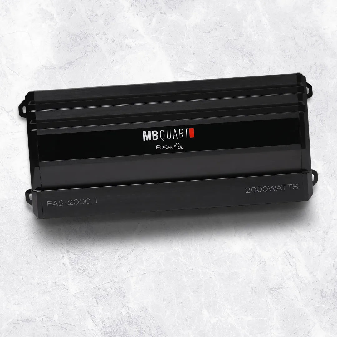 MB Quart MBQ-FA2-2000.1 | 2000 watt Amplifier | Formula Series