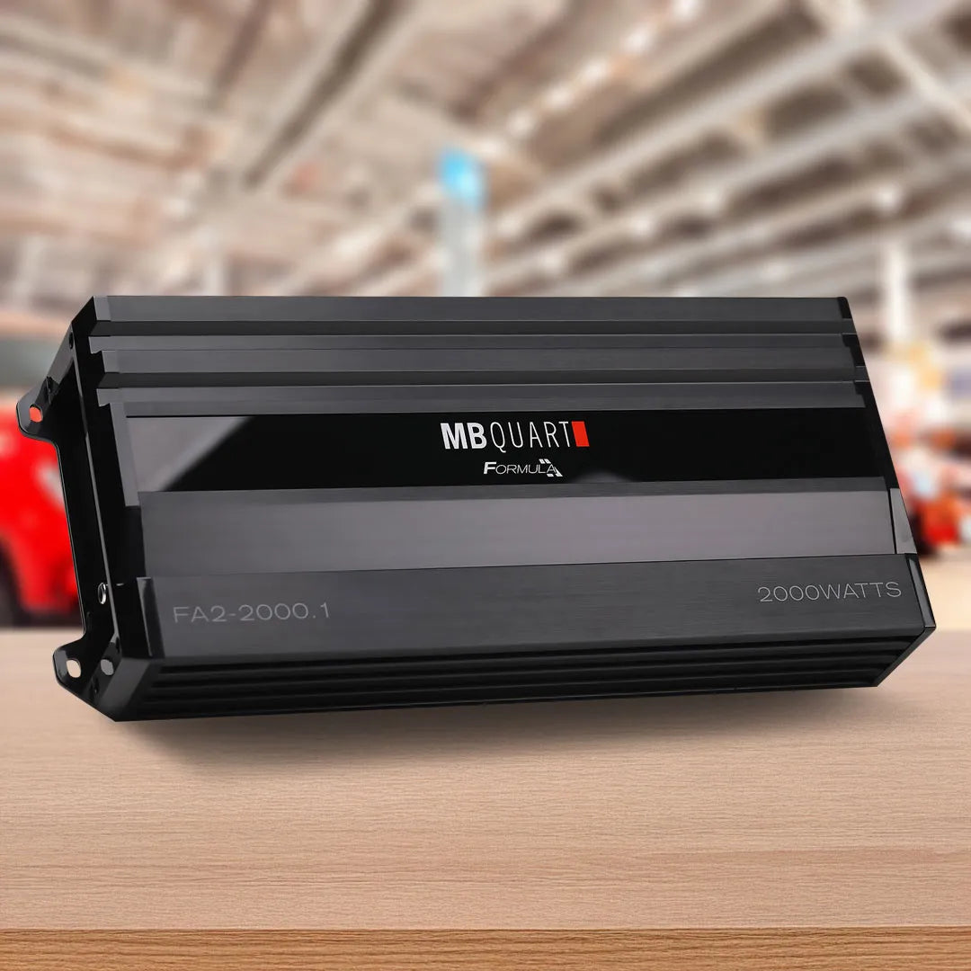 MB Quart MBQ-FA2-2000.1 | 2000 watt Amplifier | Formula Series