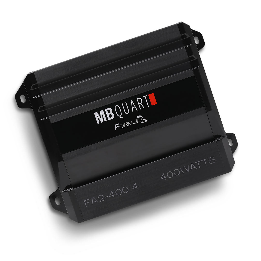 MB Quart 400 watt 4 Channel Formula Series Amplifier | Frankies Auto Electrics