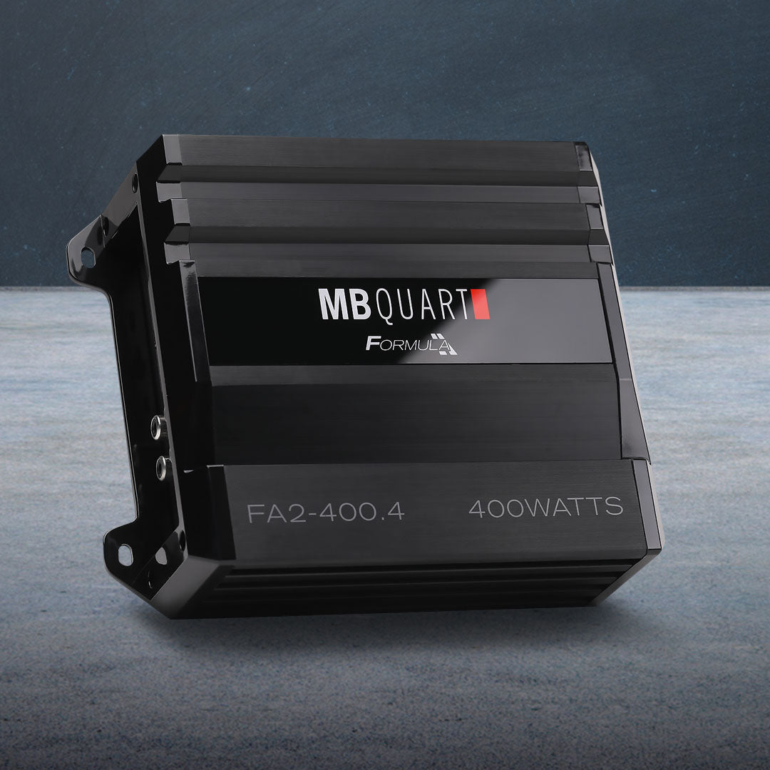 MB Quart MBQ-FA2-400.4 | 400 watt 4 Channel Amplifier | Formula Series
