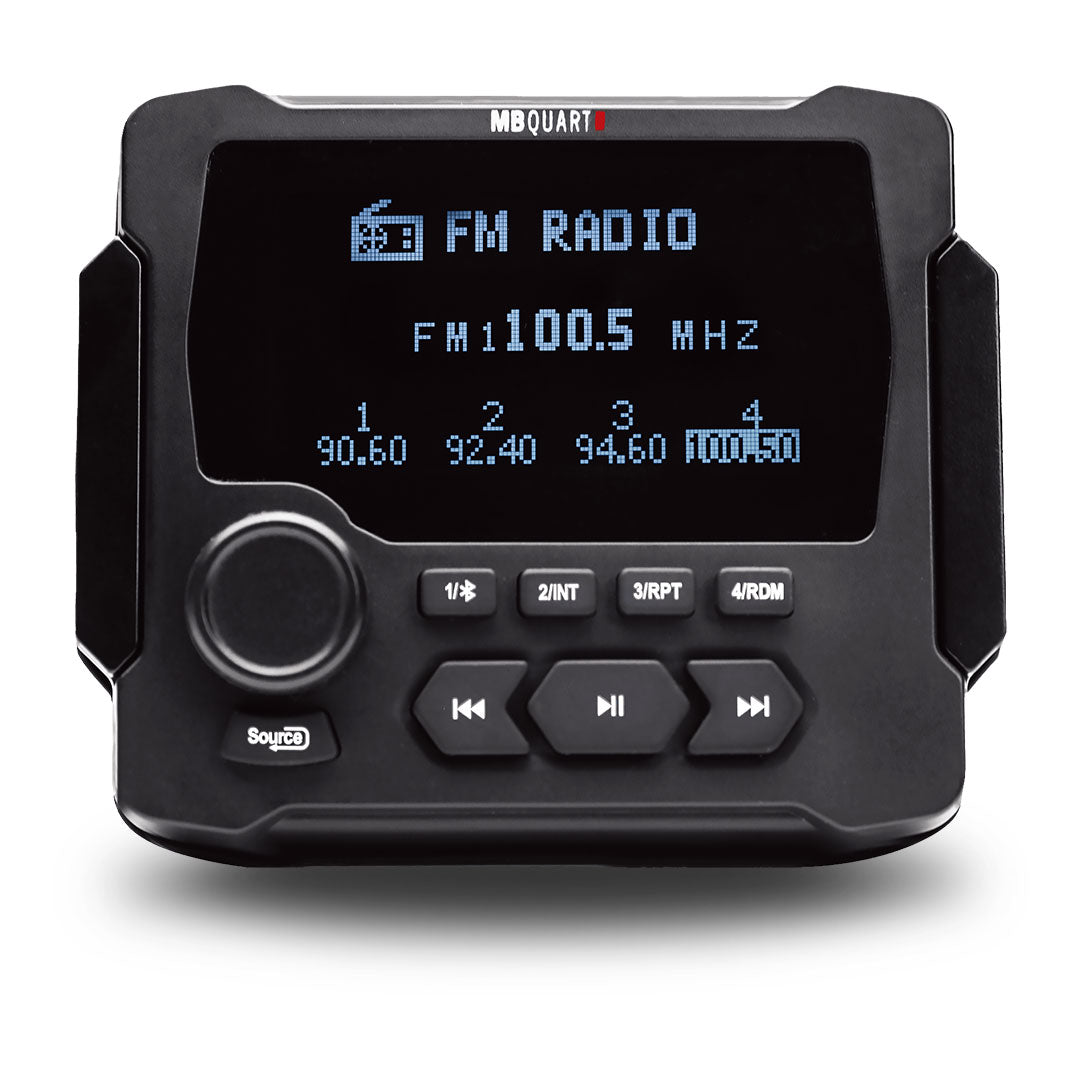 MB Quart MBQ-GMR-LCD | Bluetooth, AM/FM USB Radio | with Built in Amplifier