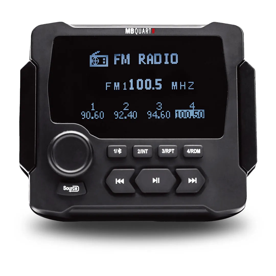 MB Quart MBQ-GMR-LCD | Bluetooth, AM/FM USB Radio | with Built in Amplifier