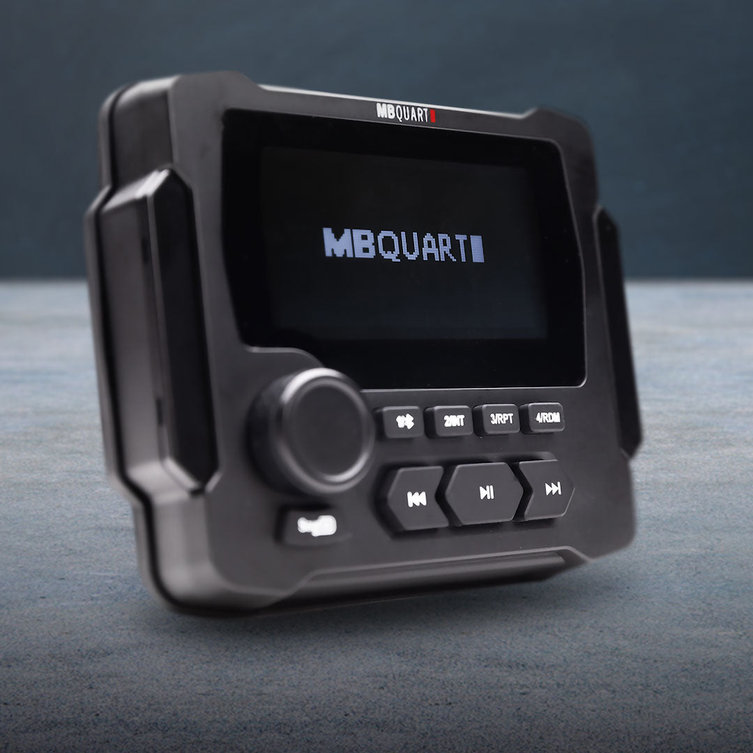 MB Quart MBQ-GMR-LCD | Bluetooth, AM/FM USB Radio | with Built in Amplifier