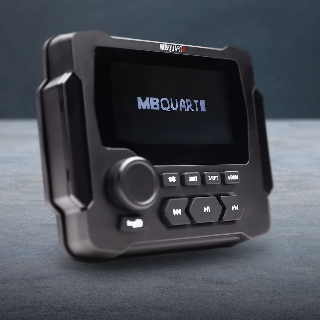 MB Quart MBQ-GMR-LCD | Bluetooth, AM/FM USB Radio | with Built in Amplifier