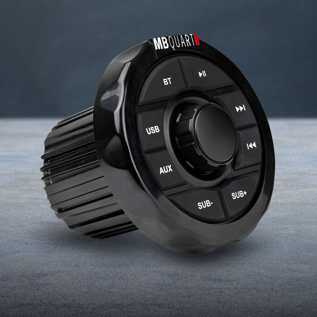 MB Quart MBQ-GMR1.5B | Bluetooth Streaming Source Unit | with USB & AUX Input (Black)