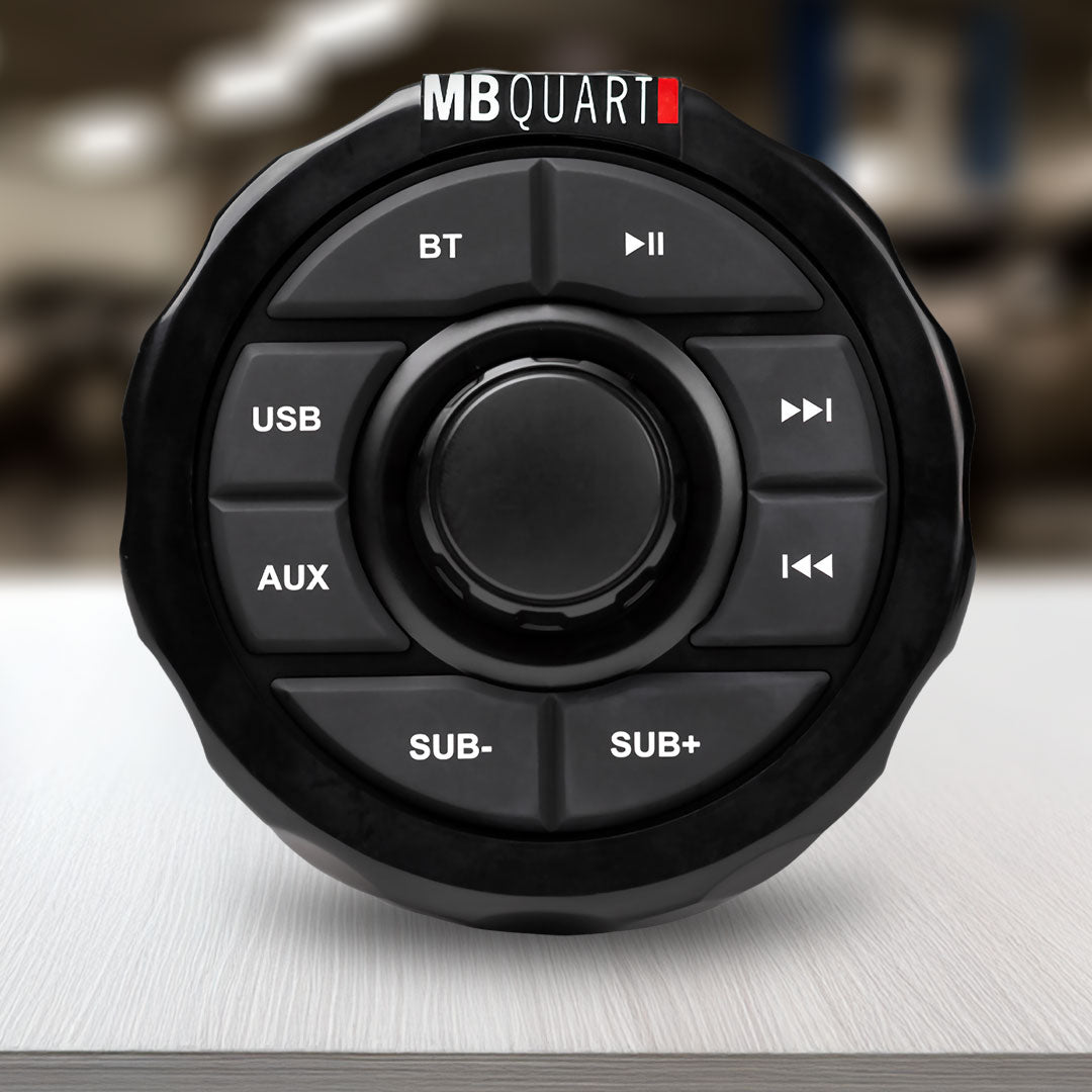 MB Quart MBQ-GMR1.5B | Bluetooth Streaming Source Unit | with USB & AUX Input (Black)