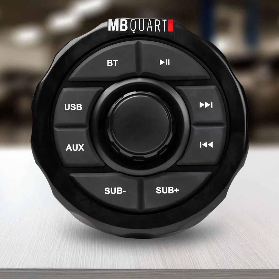 MB Quart MBQ-GMR1.5B | Bluetooth Streaming Source Unit | with USB & AUX Input (Black)