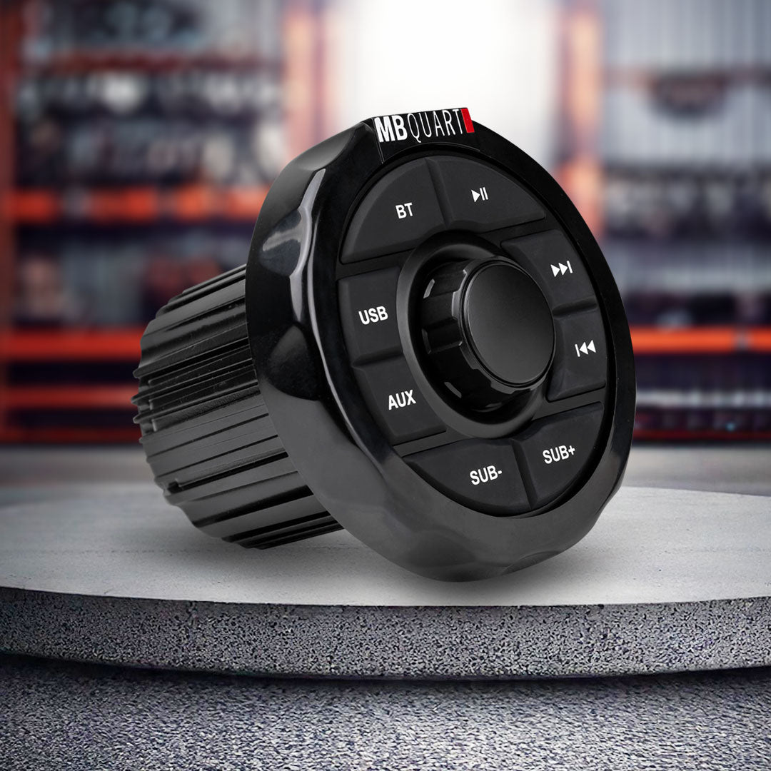 MB Quart MBQ-GMR1.5B | Bluetooth Streaming Source Unit | with USB & AUX Input (Black)