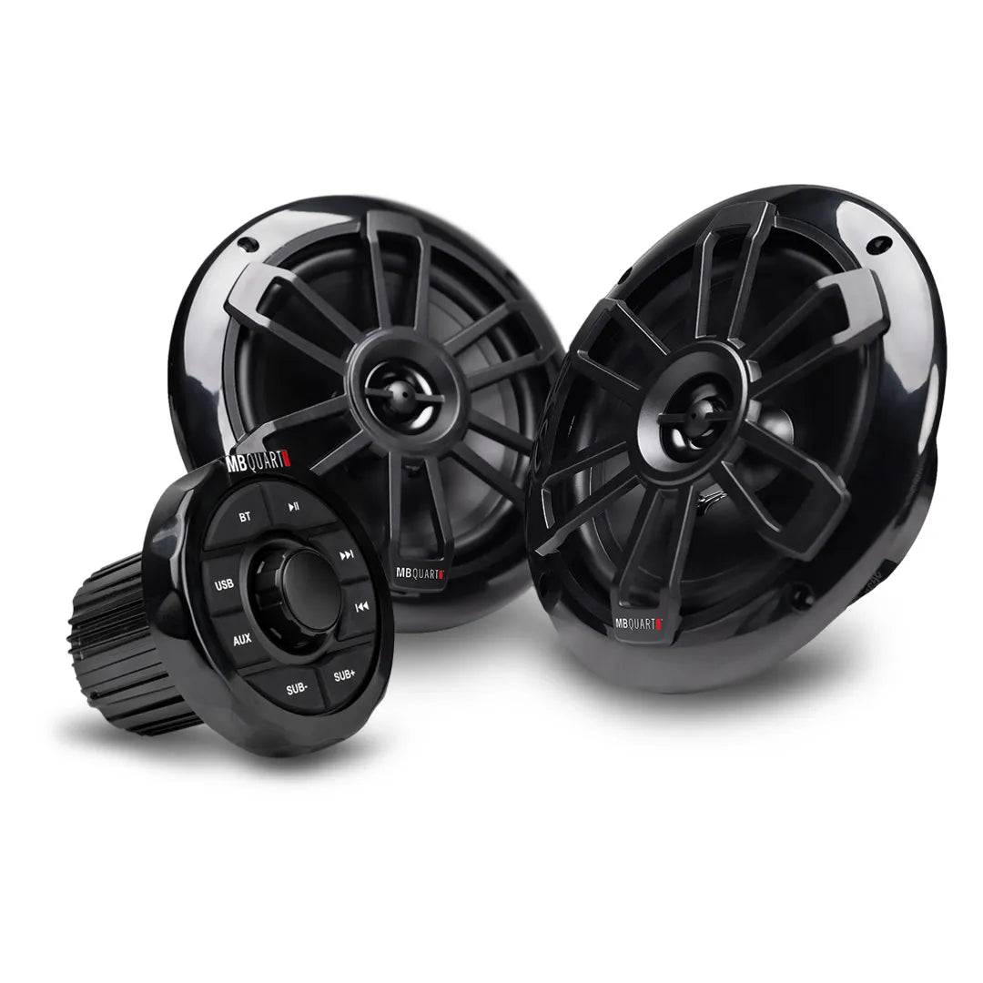 MB Quart MBQ-GMR1.5S2B | Bluetooth Source Unit | with Nautic Speakers