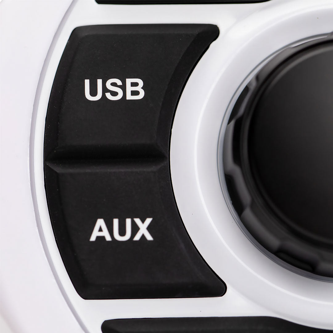 MB Quart MBQ-GMR1.5W | Bluetooth Streaming Source Unit | with USB & AUX Input (White)