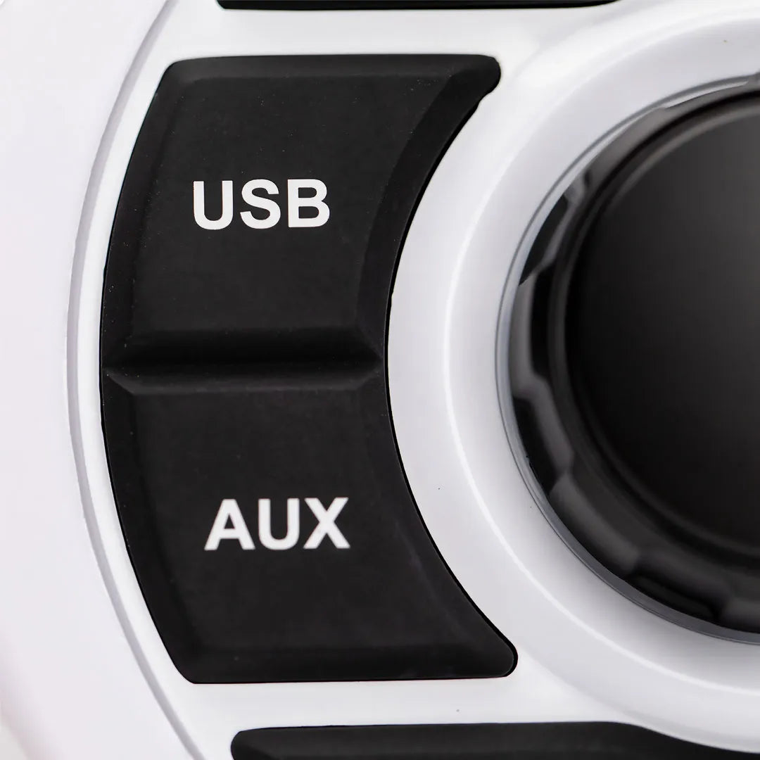 MB Quart MBQ-GMR1.5W | Bluetooth Streaming Source Unit | with USB & AUX Input (White)