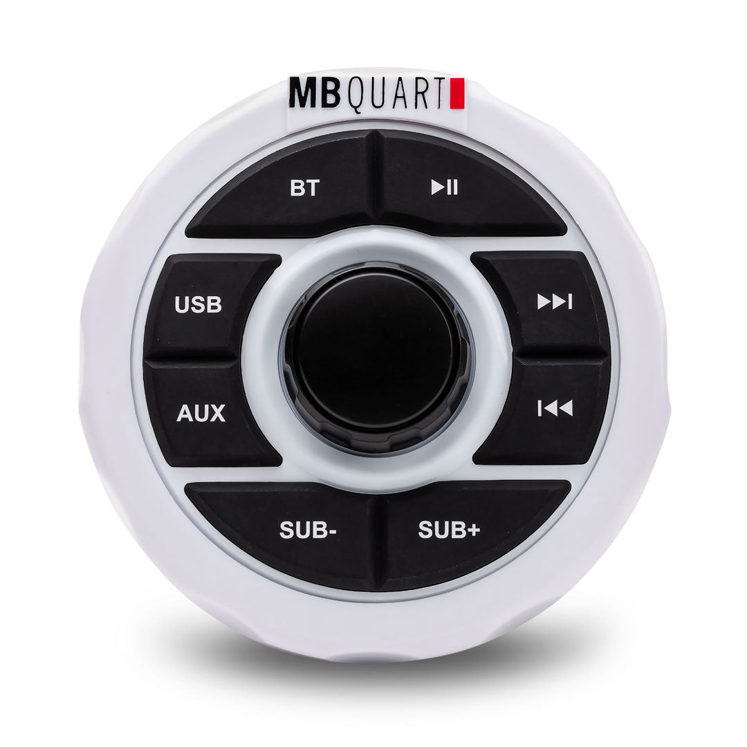MB Quart MBQ-GMR1.5W | Bluetooth Streaming Source Unit | with USB & AUX Input (White)