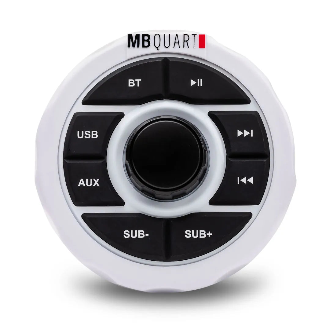 MB Quart MBQ-GMR1.5W | Bluetooth Streaming Source Unit | with USB & AUX Input (White)