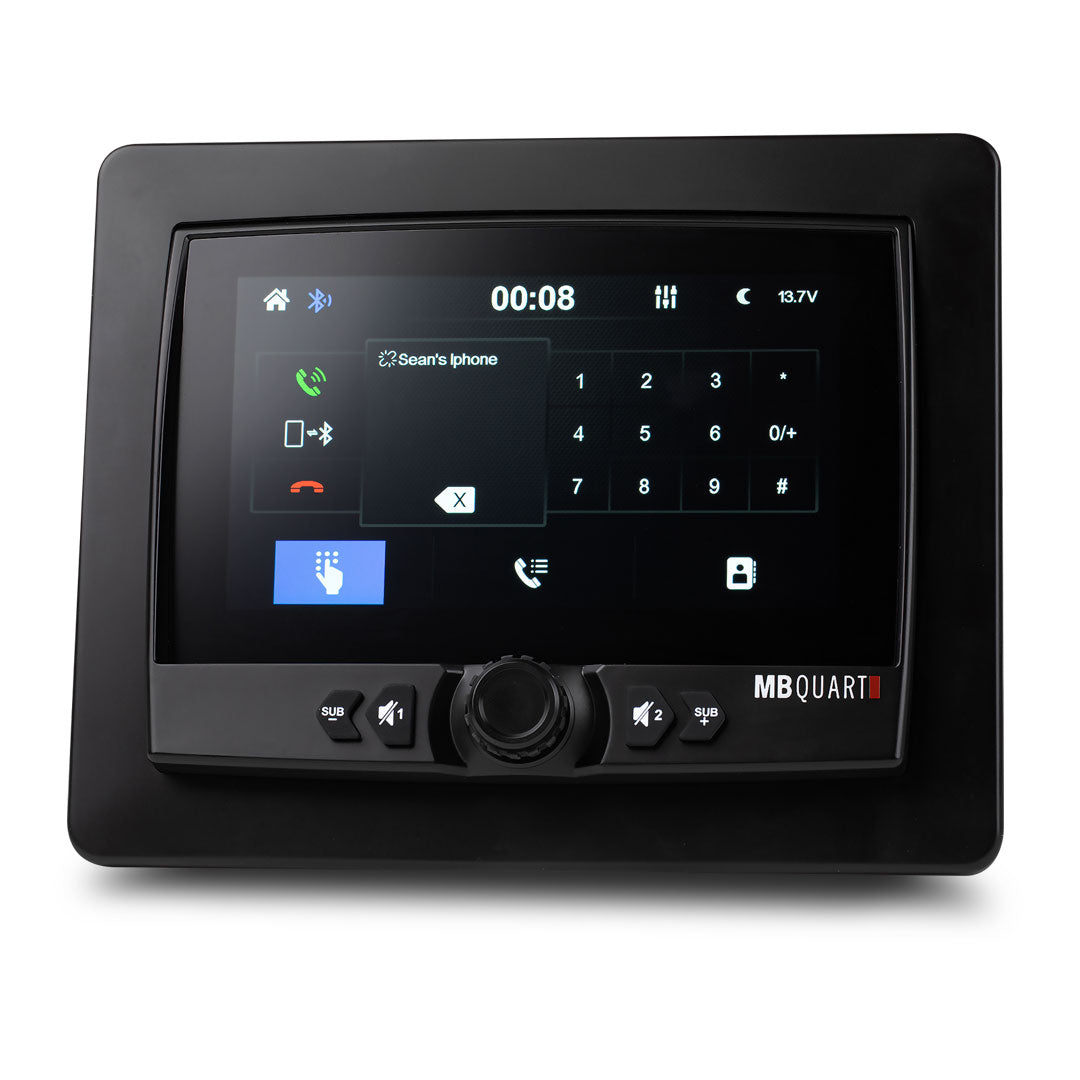 MB Quart GMR7V1 7-Inch Waterproof Touchscreen CarPlay Source Unit | Frankies Auto Electrics