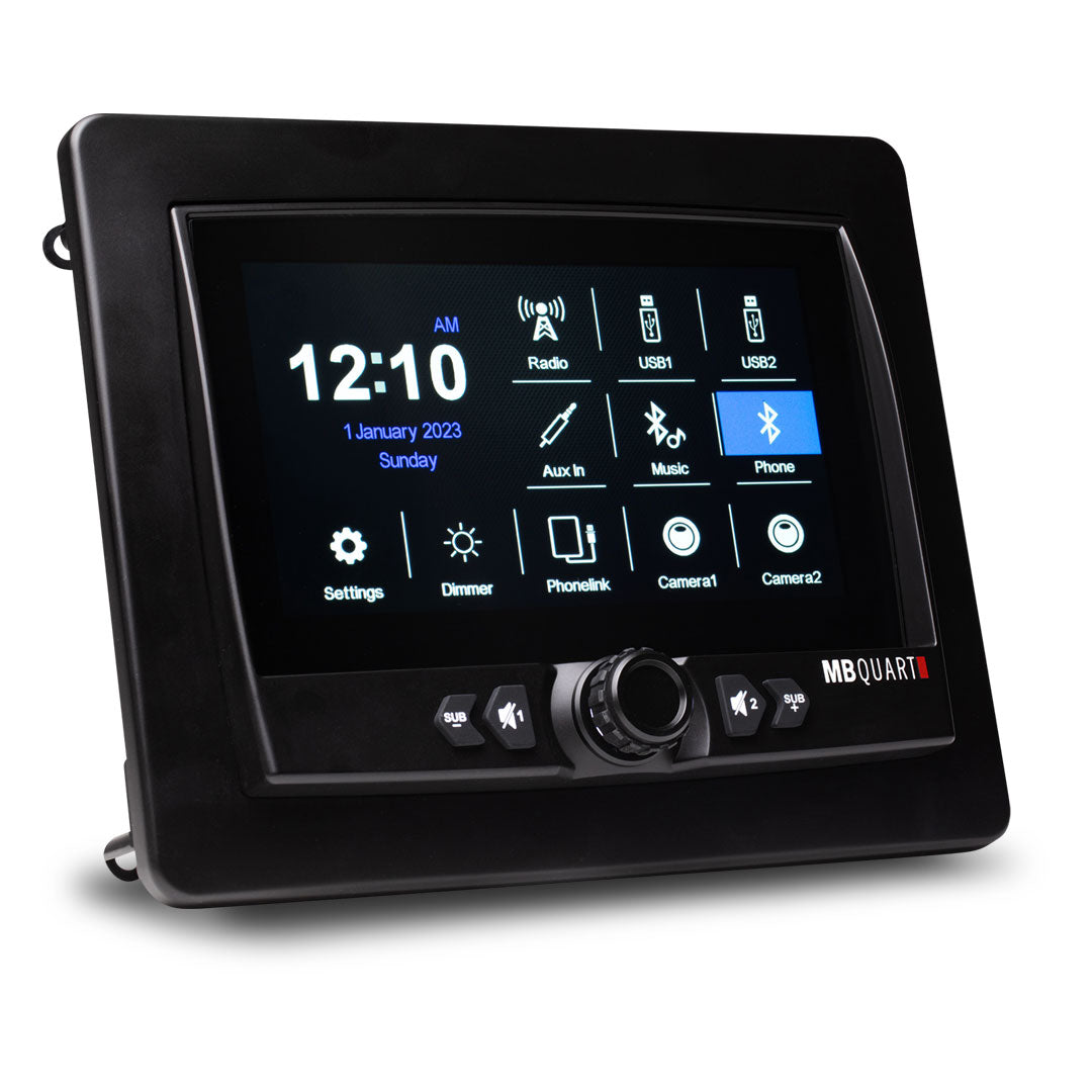 MB Quart MBQ-GMR7V1 | GMR7V1 7-Inch CarPlay Source Unit | Waterproof Touchscreen