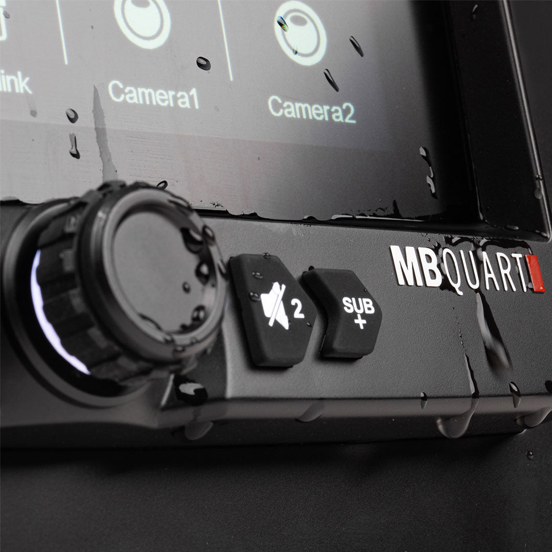 MB Quart MBQ-GMR7V1 | GMR7V1 7-Inch CarPlay Source Unit | Waterproof Touchscreen