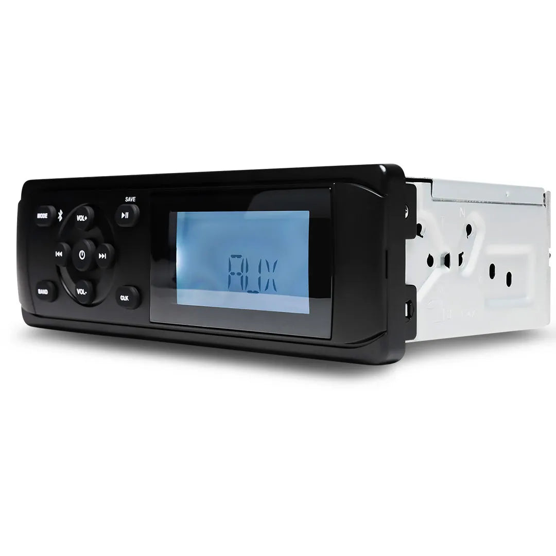 MB Quart MBQ-MDR2.0 | DIN Unit | Mechless Marine Radio/Source (Black)