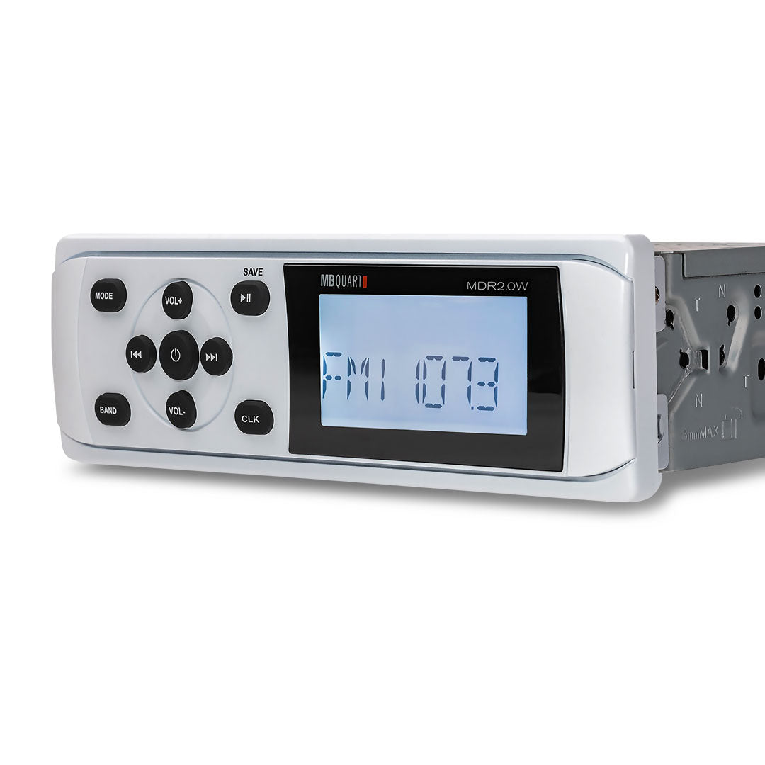 MB Quart MBQ-MDR2.0S2W | Bluetooth Source Unit | with Nautic Speakers