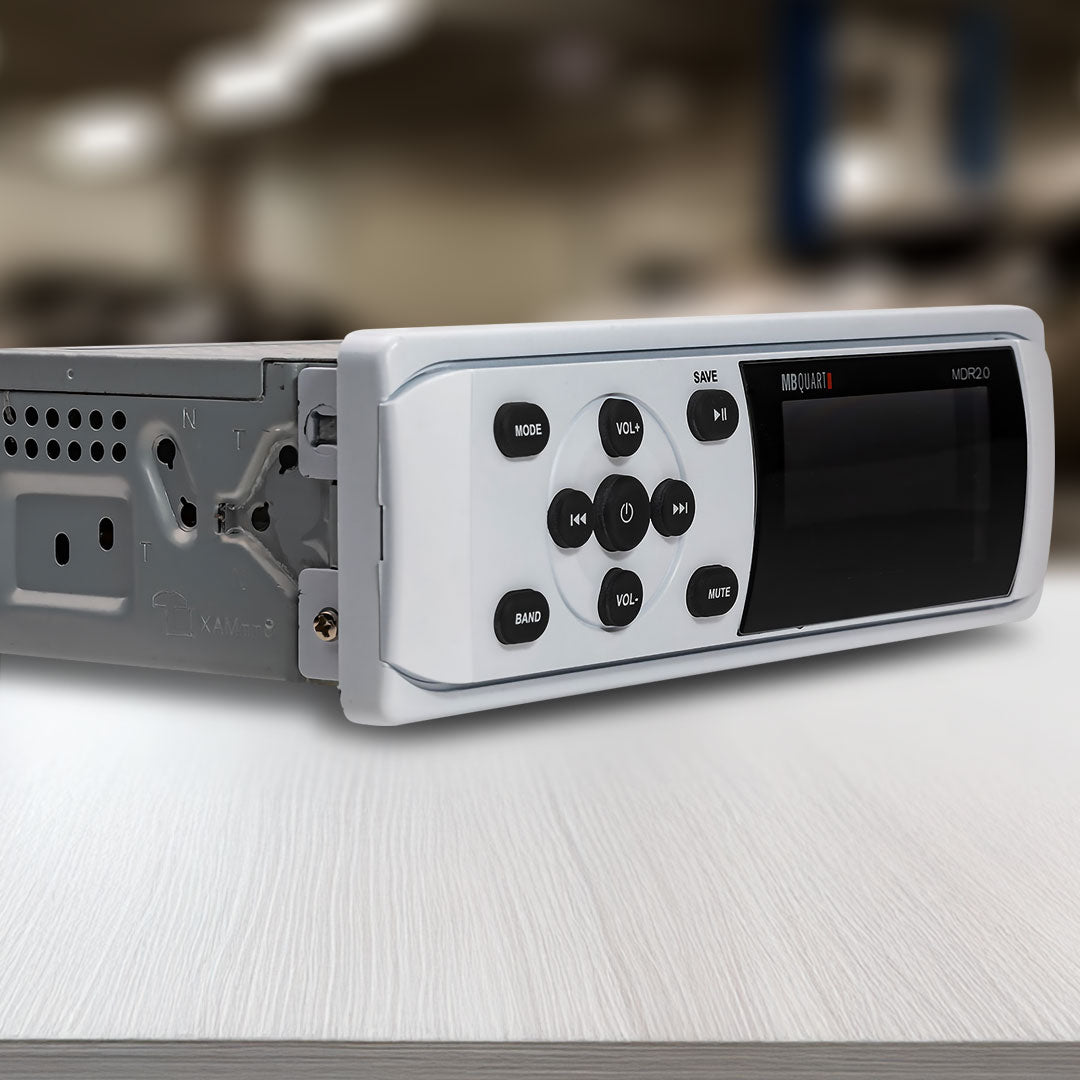 MB Quart MBQ-MDR2.0S2W | Bluetooth Source Unit | with Nautic Speakers