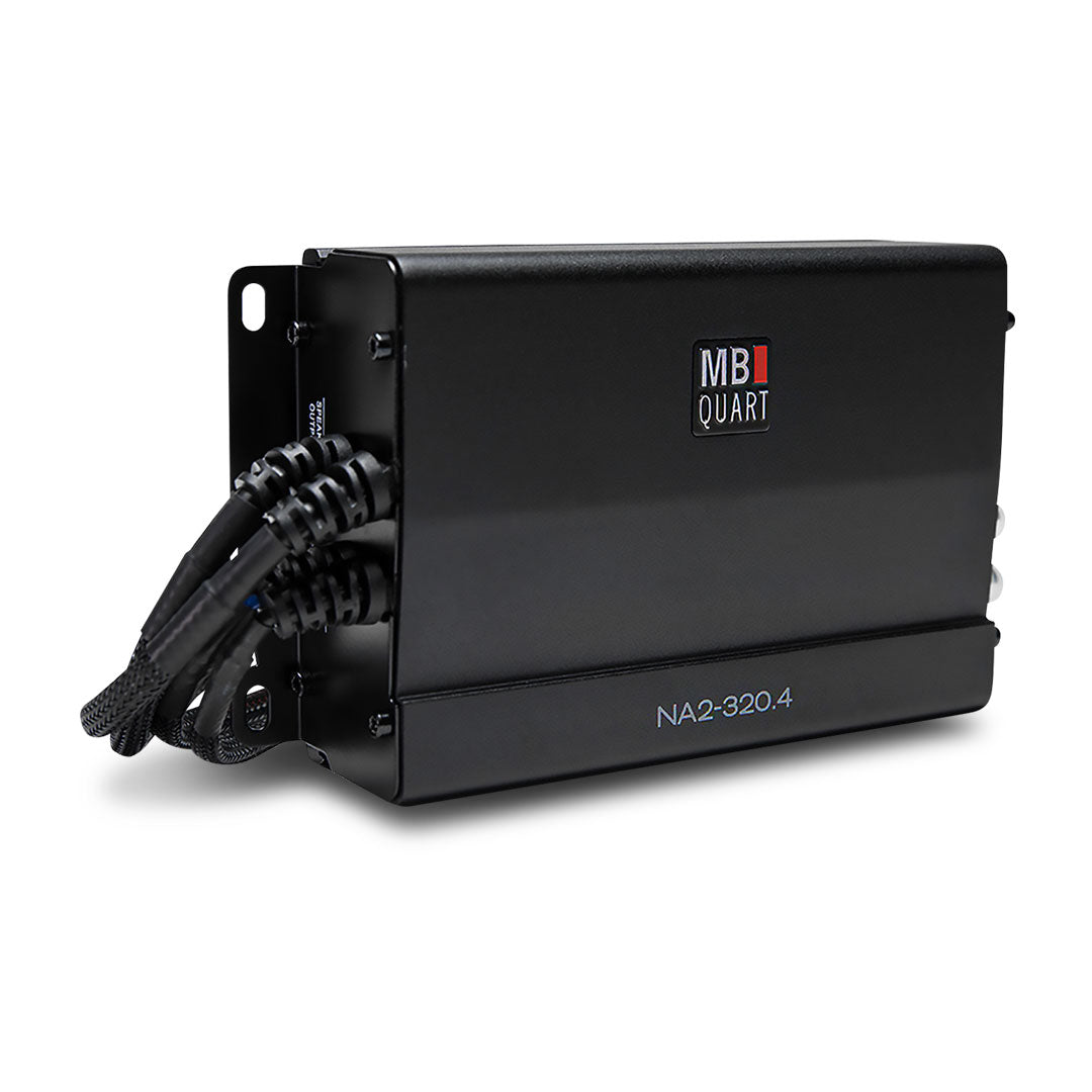 MB Quart MBQ-NA2-320.4 | Four Channel Amplifier | 320 Watt NA2 Powersports