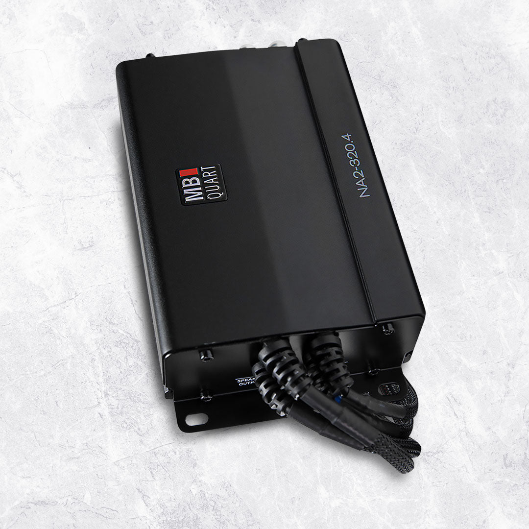 MB Quart MBQ-NA2-320.4 | Four Channel Amplifier | 320 Watt NA2 Powersports