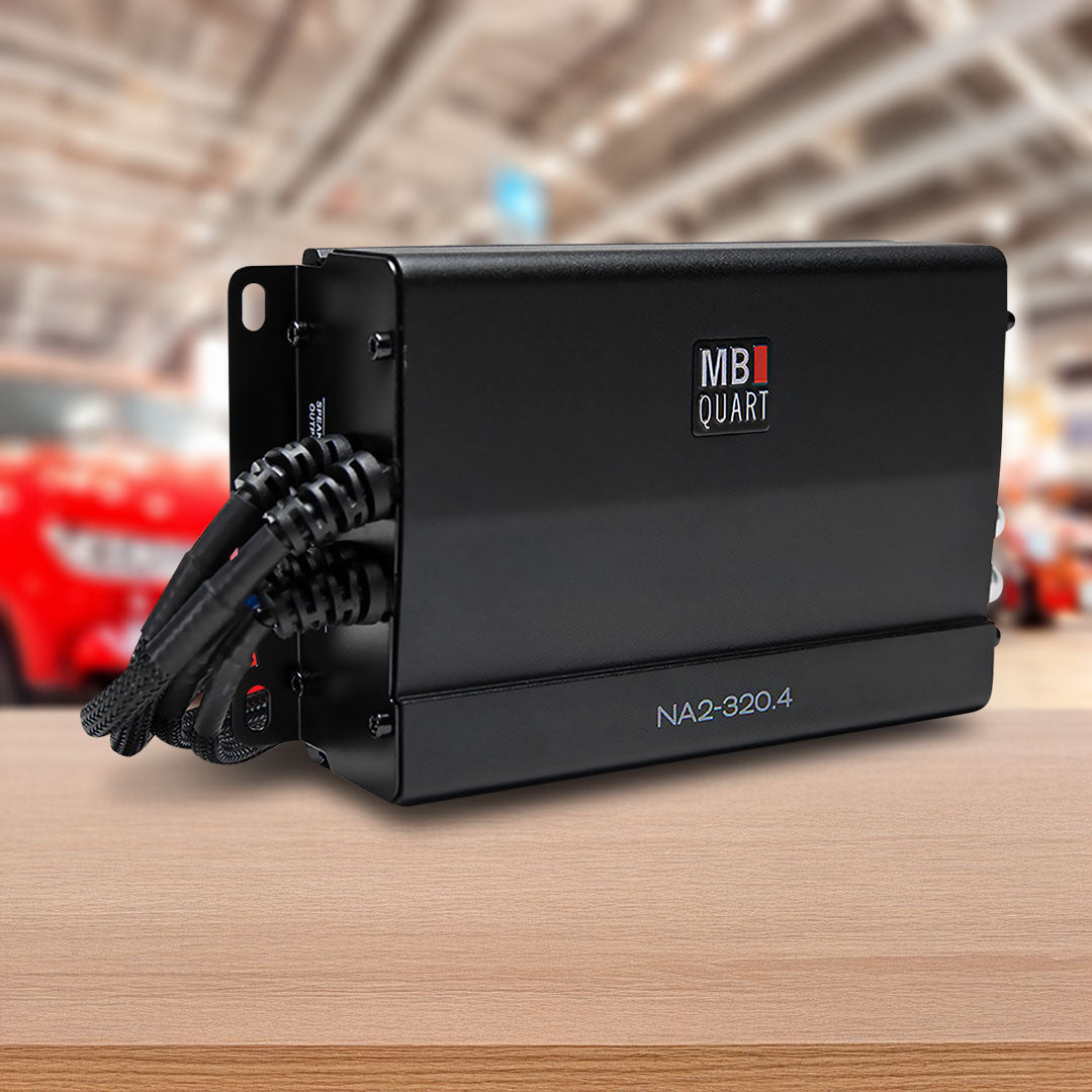 MB Quart MBQ-NA2-320.4 | Four Channel Amplifier | 320 Watt NA2 Powersports