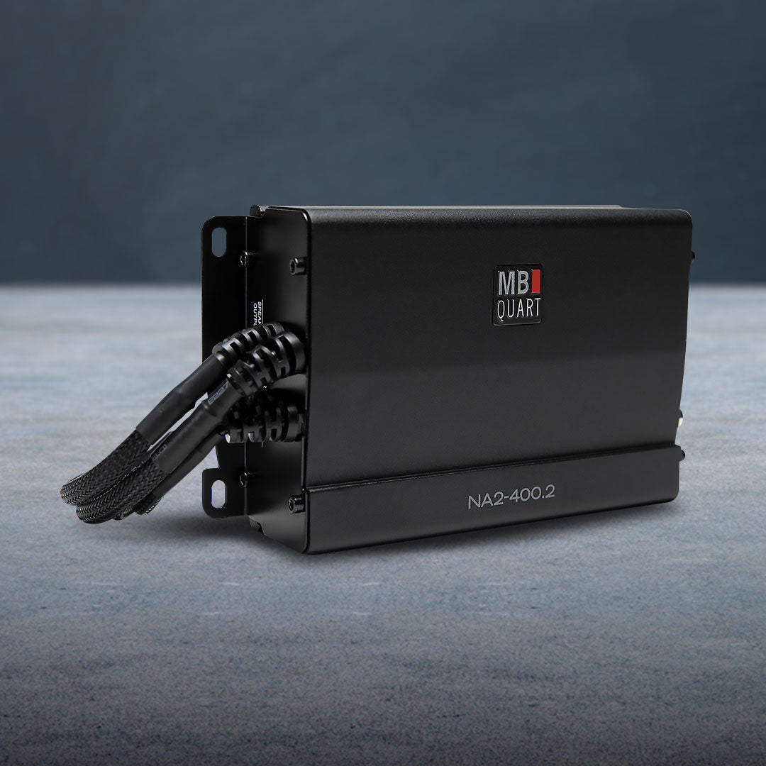 MB Quart MBQ-NA2-400.2 | Two Channel Amplifier | 400 Watt NA2 Powersports