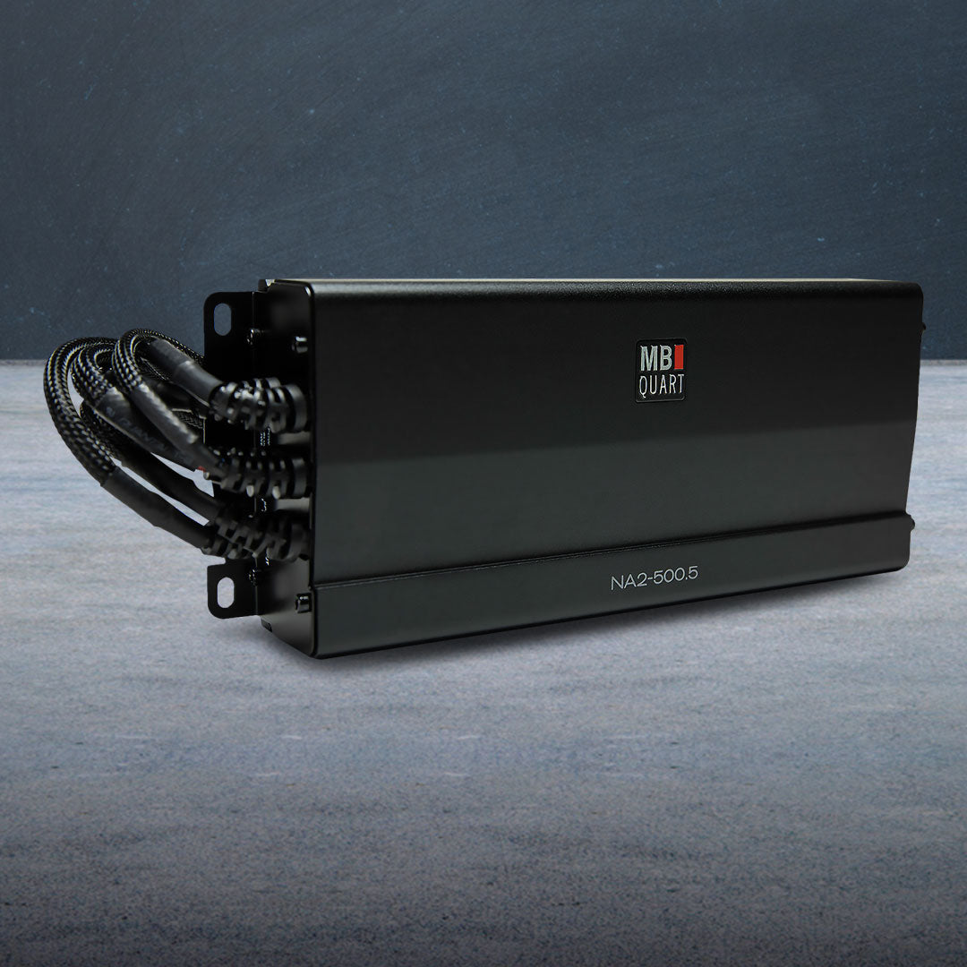 MB Quart MBQ-NA2-500.5 | Five Channel Amplifier | 500 Watt NA2 Powersports