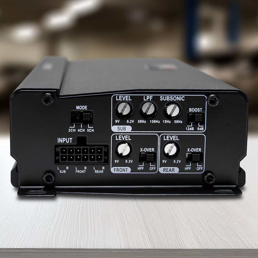 MB Quart MBQ-NA2-500.5 | Five Channel Amplifier | 500 Watt NA2 Powersports