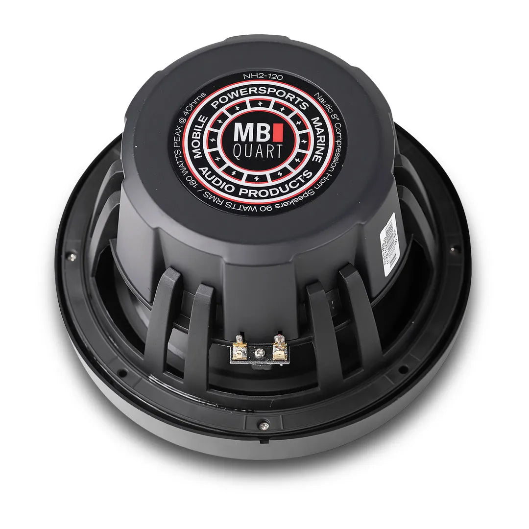 MB Quart MBQ-NH2-120 | 8" Coaxial Speaker System | 2-Way Horn Loaded Nautic