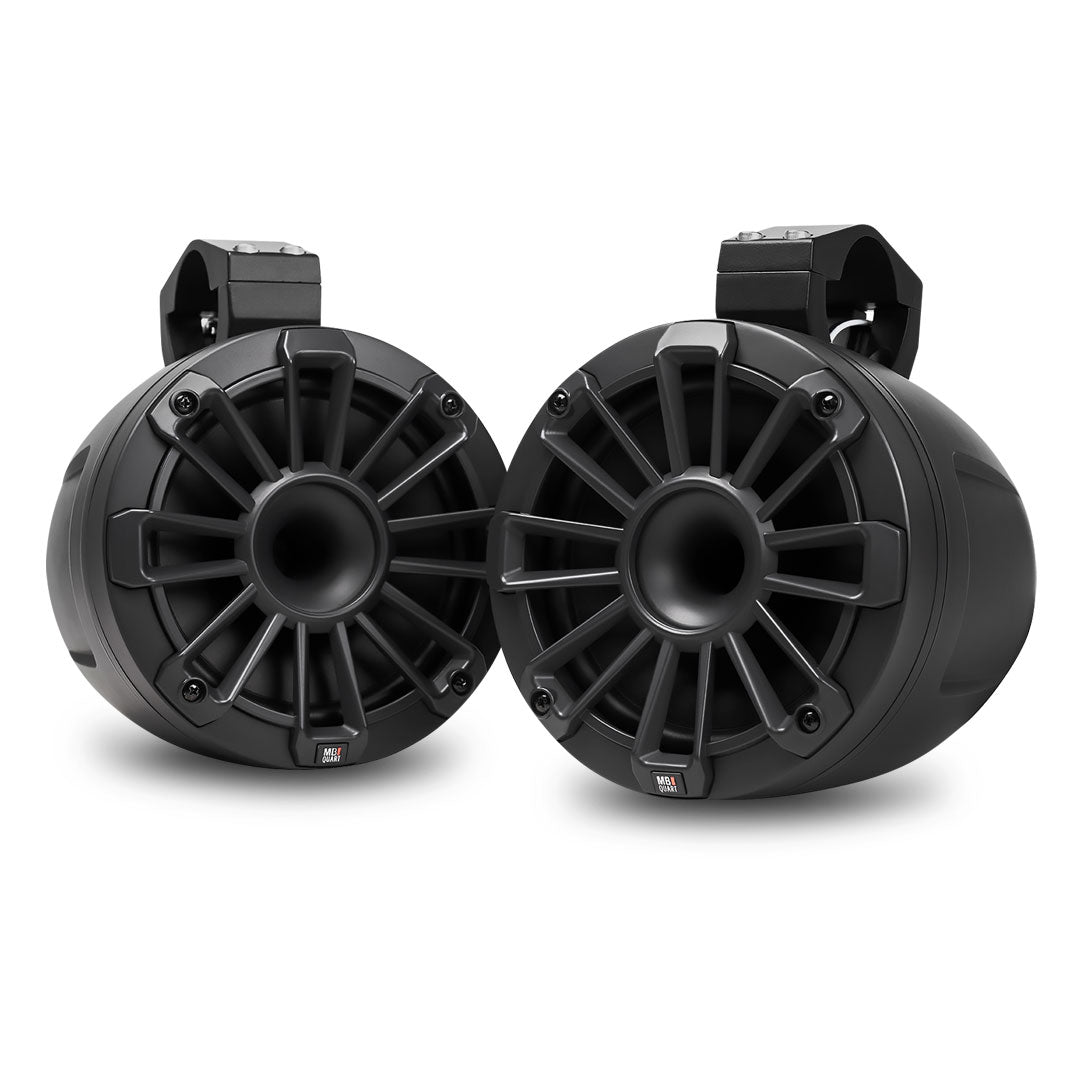 MB Quart MBQ-NHT2-116 | 6.5" Coaxial Wake Tower Speakers | 2-Way Horn Loaded Nautic