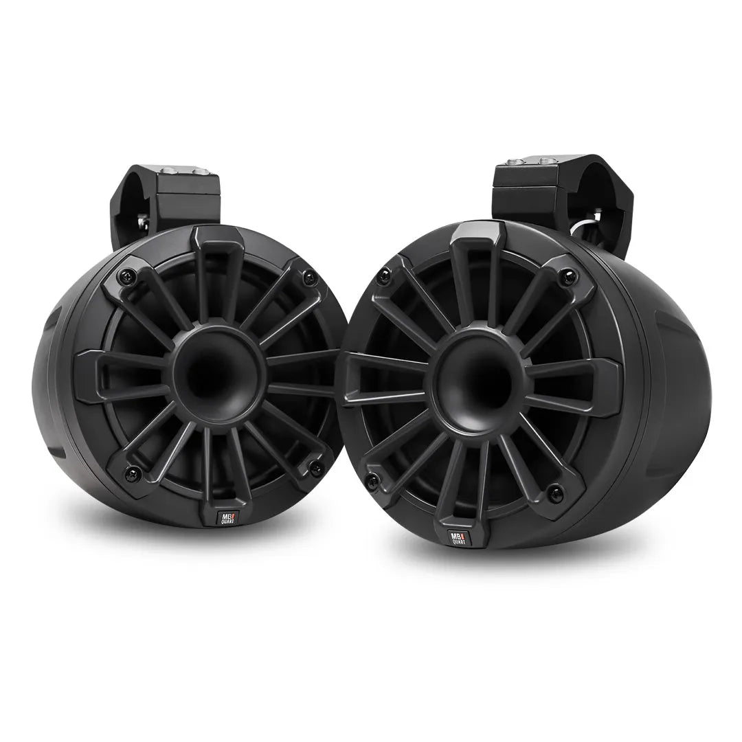 MB Quart MBQ-NHT2-116 | 6.5" Coaxial Wake Tower Speakers | 2-Way Horn Loaded Nautic