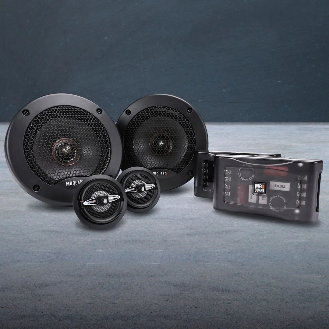 MB Quart MBQ-PS1-213 | 5.25″ Premium Coax Speakers and Crossover Networks | 2 Way
