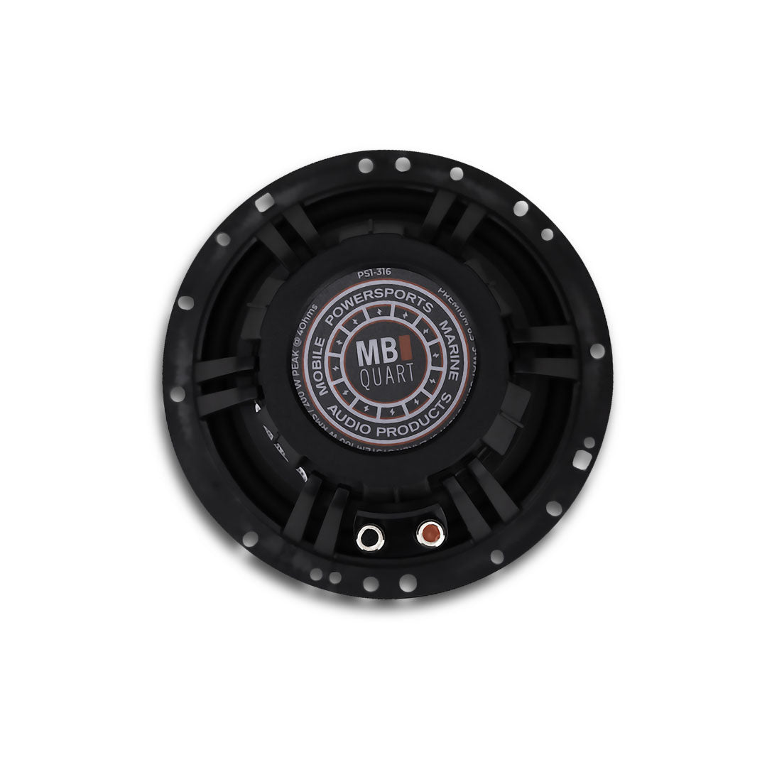 MB Quart MBQ-PS1-316 | Premium Component Speakers, 6.5″ Mid Bass and 4″ Midrange | 3 Way