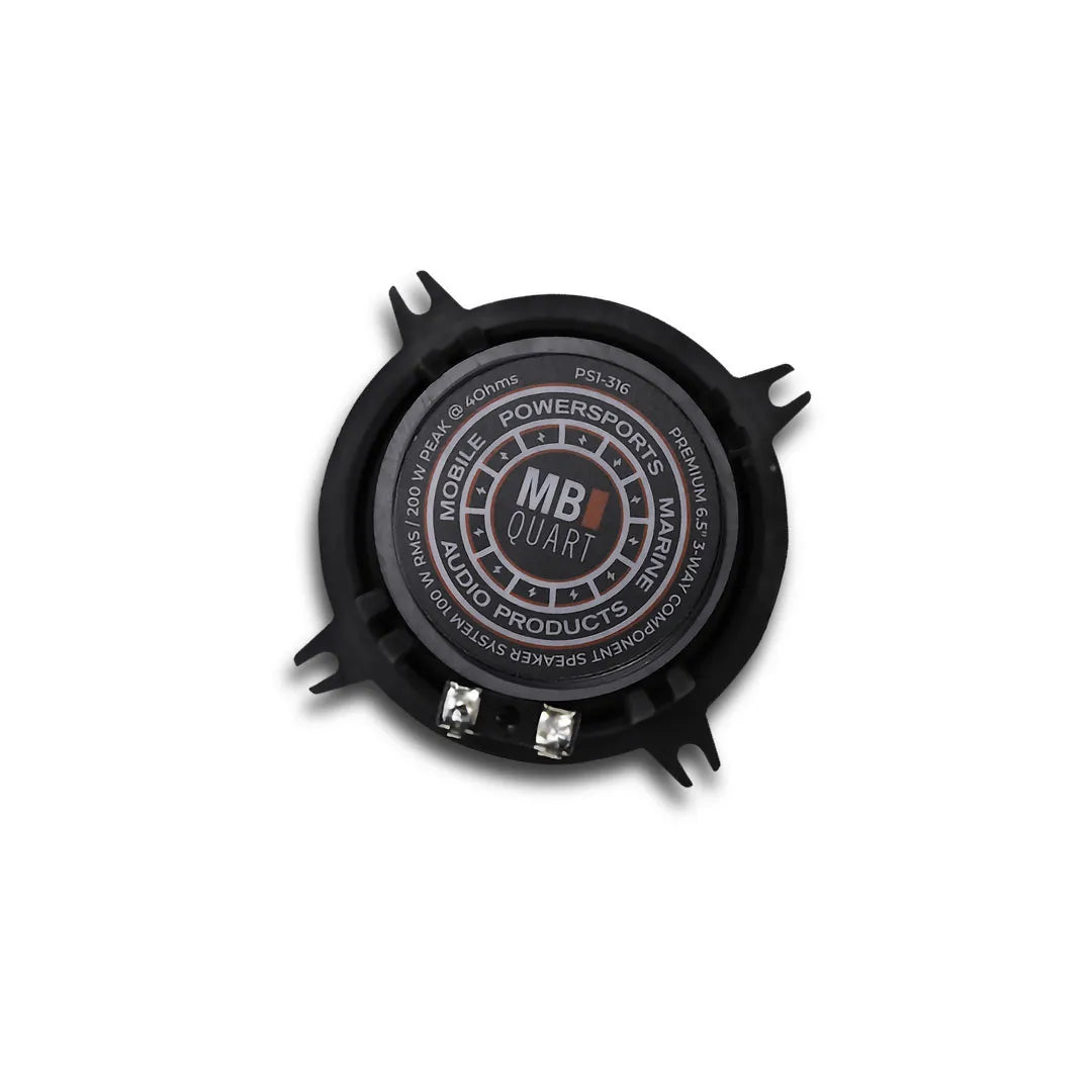 MB Quart MBQ-PS1-316 | Premium Component Speakers, 6.5″ Mid Bass and 4″ Midrange | 3 Way