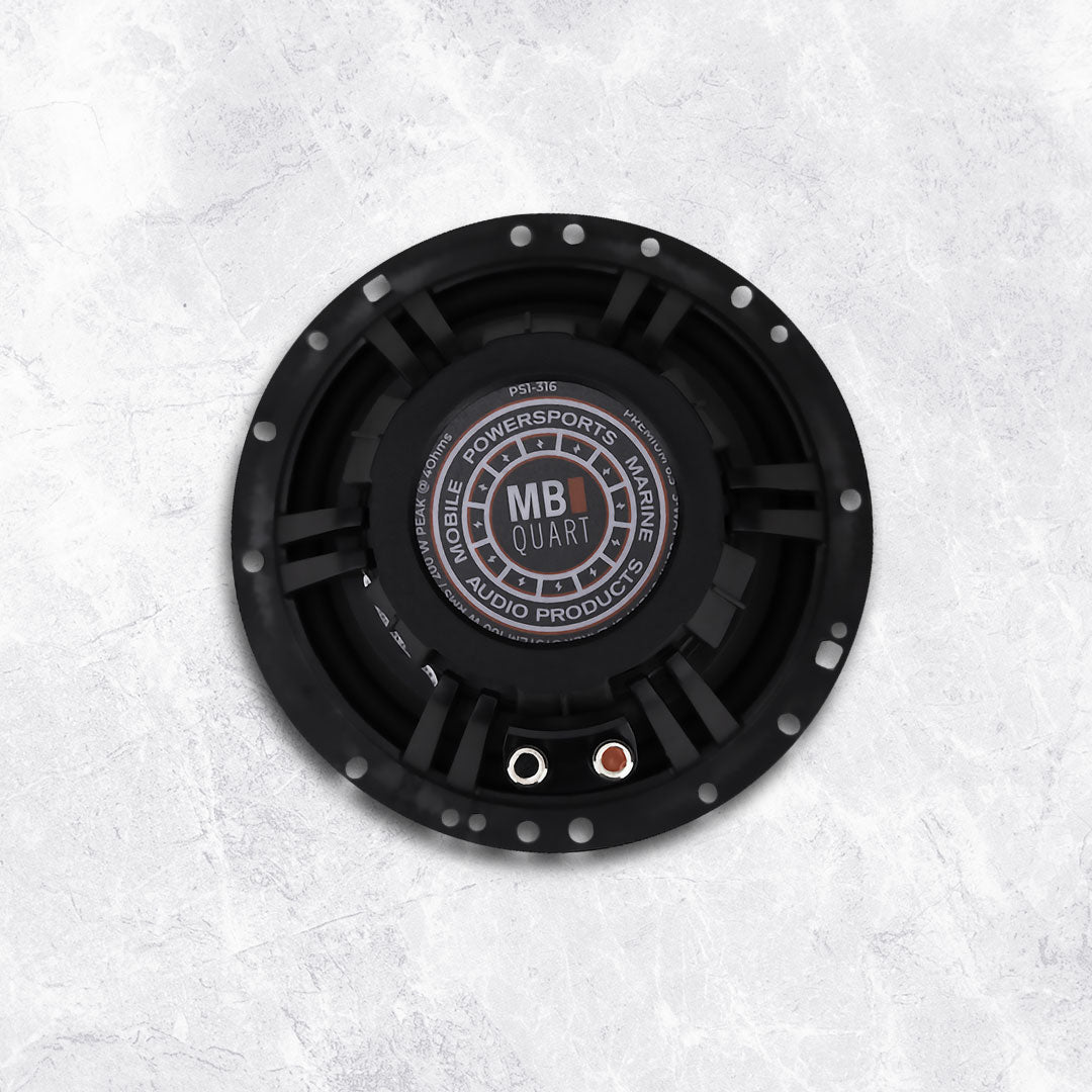 MB Quart MBQ-PS1-316 | Premium Component Speakers, 6.5″ Mid Bass and 4″ Midrange | 3 Way