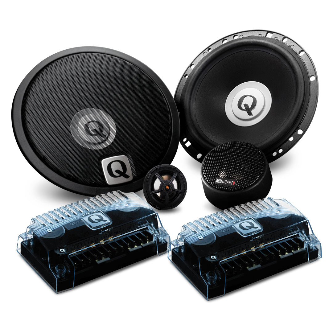 MB Quart MBQ-QSE-216 | 6.5″ Q Series Speakers and Tweeter | with Q Control Crossover Networks