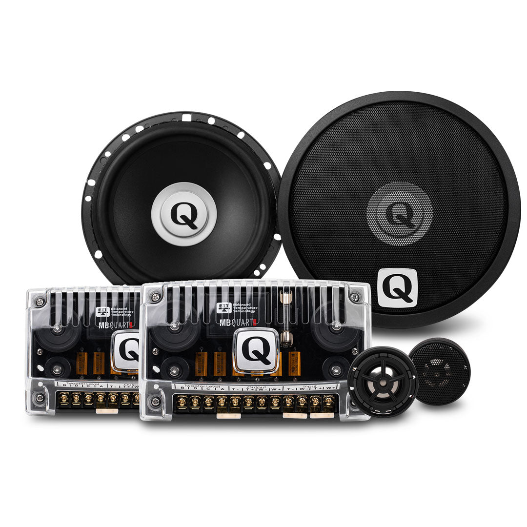 MB Quart MBQ-QSE-216 | 6.5″ Q Series Speakers and Tweeter | with Q Control Crossover Networks