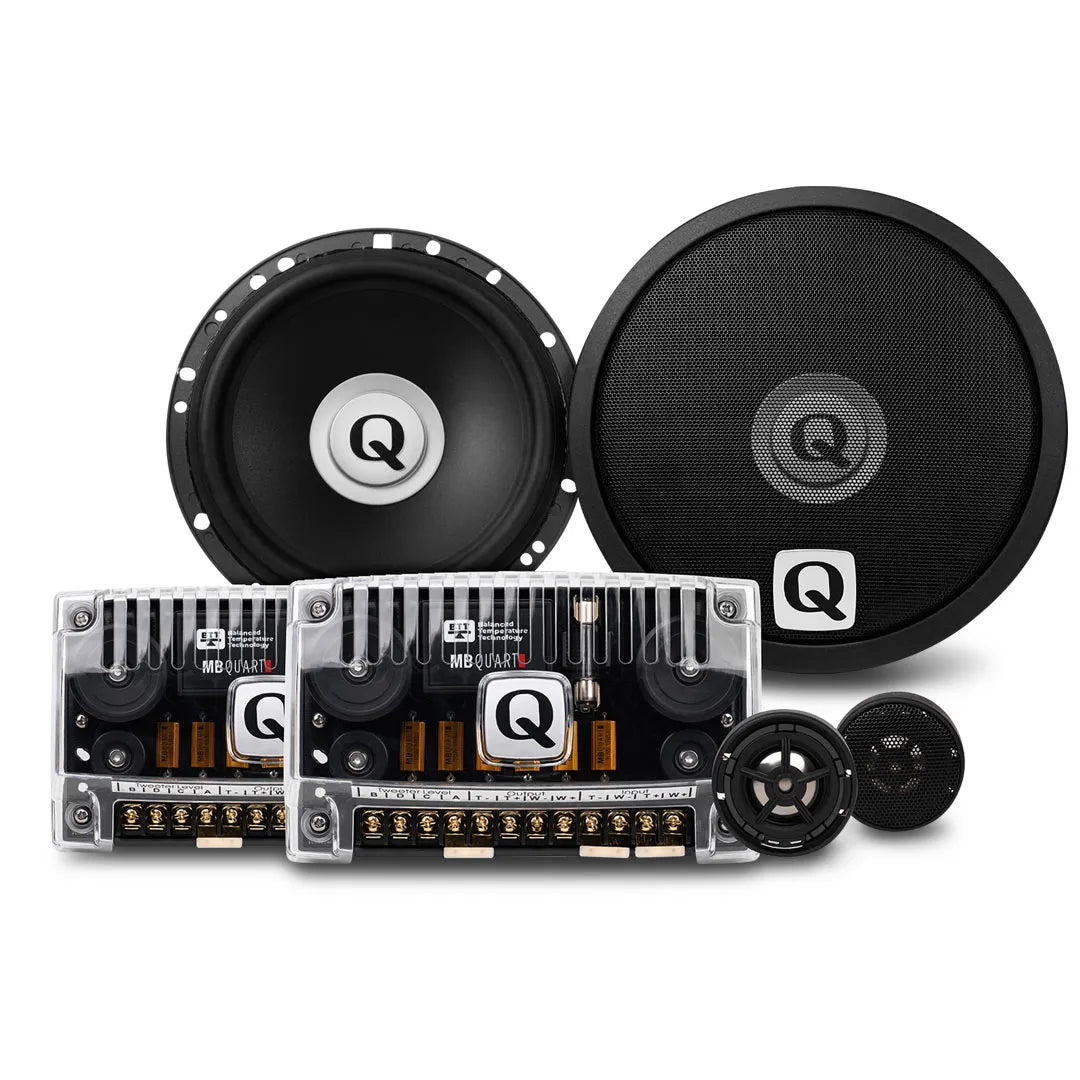 MB Quart MBQ-QSE-216 | 6.5″ Q Series Speakers and Tweeter | with Q Control Crossover Networks