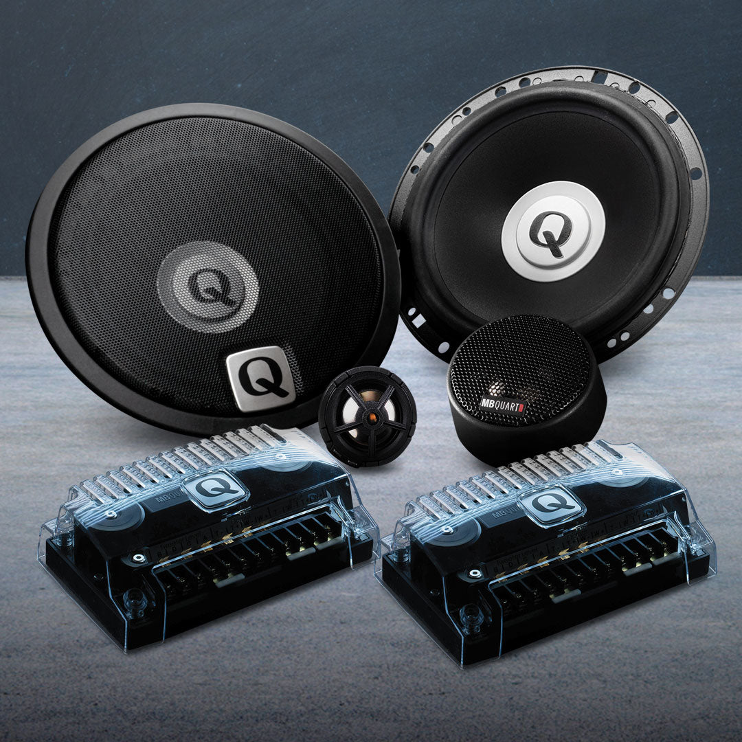 MB Quart MBQ-QSE-216 | 6.5″ Q Series Speakers and Tweeter | with Q Control Crossover Networks